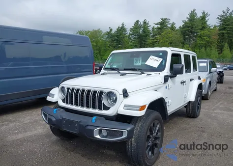 2024 Jeep Wrangler 4Xe Sahara 4Xe from USA, damaged, VIN 1C4RJXP62RW174671